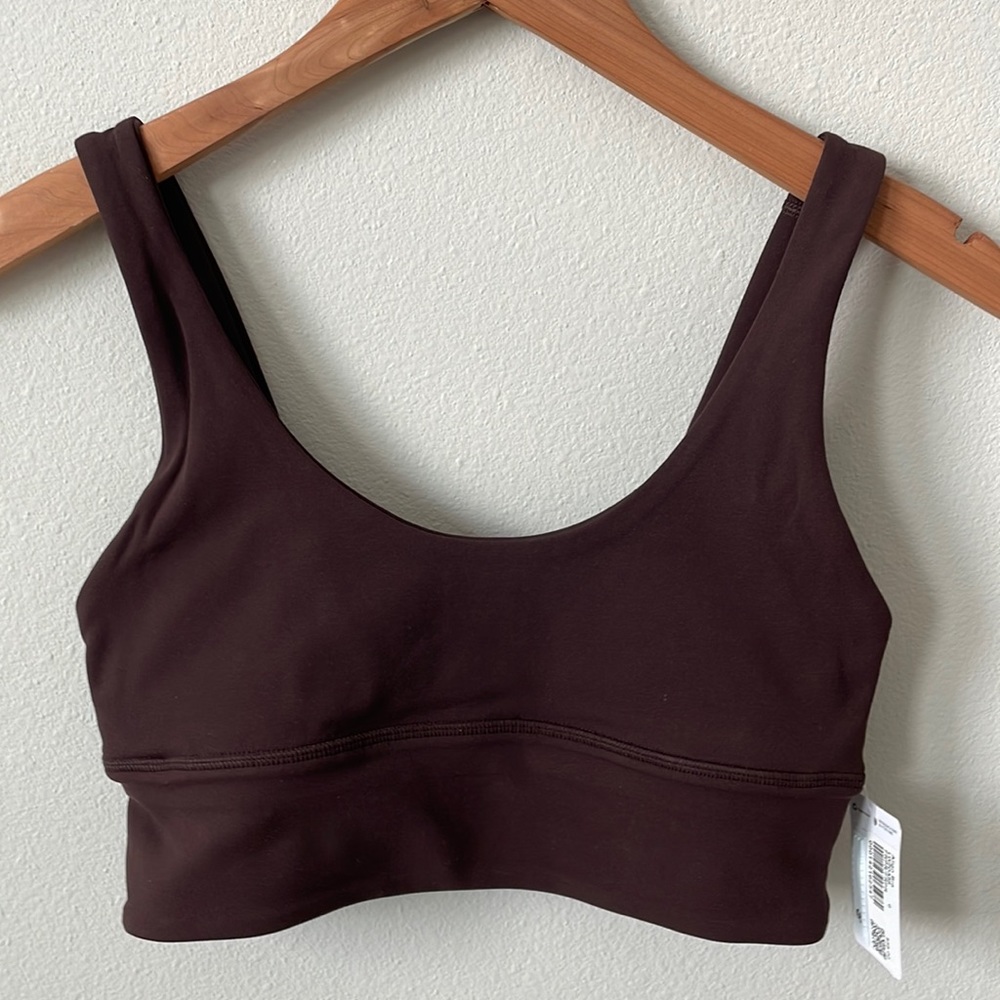 NWT Lululemon Align Reversible Bra French Press French Press Size 6